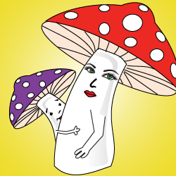 Mrs. Chanterelle & Lil Cep